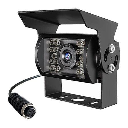 1080P HD Ryggekamera, IP69 Vanntett Bred Visningsvinkel Reverserende Ryggekamera for Monitor Truc