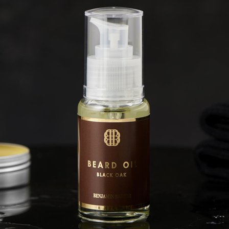 Black Oak Argan Skäggolja för män - Skäggolja