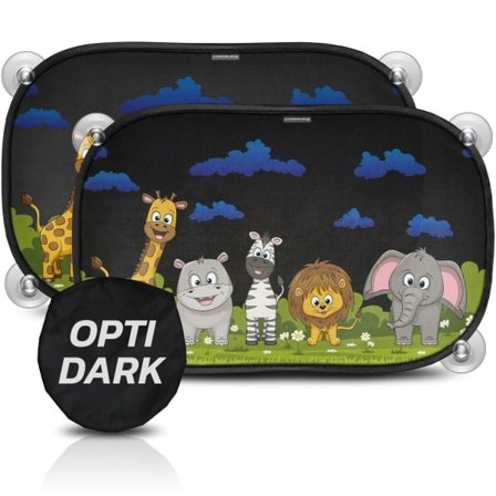 UV-suojattu aurinkosuoja autoon imukupeilla, ikkunasuoja lapsille