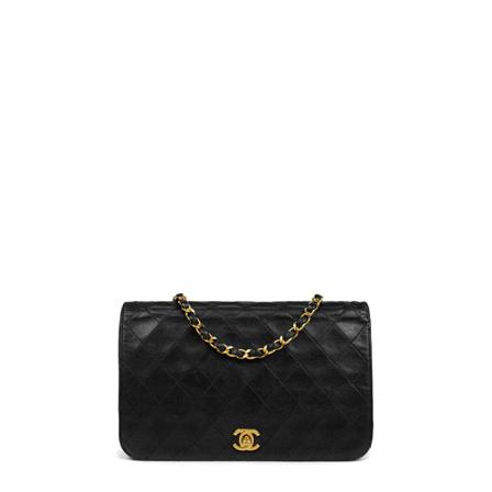 Chanel Vintage, Pre-owned Handbags Zwart, Dames, Maat:ONE Size,leer