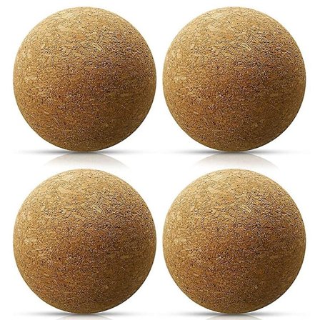 4 stk Vin Korkkule Stopper Vin Kork Tre Kork Kuler For Dekanter Kork Erstatning