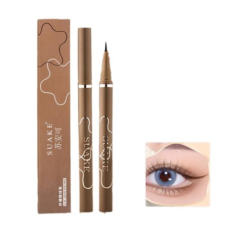Suake 0,05 mm Ultratunn Flytande Eyeliner Penna Vattentät Långvarig Kladdfri Lämplig För Z0s6