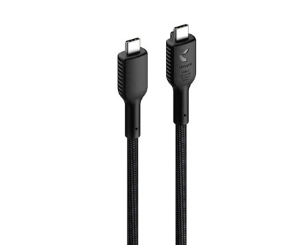 UNISYNK Cable for Pro AV Dock | Full featured | 240W PD | USB-C - USB-C | 3.1 Gen 2 | DP Alt Mode | Braided | 2m | Black