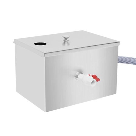 Kaupallinen rasvakaivo, jäteveden öljynerotin yläosalla, rasva