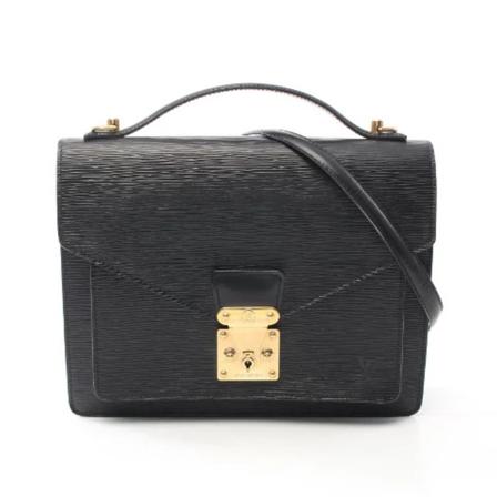 Louis Vuitton Vintage, Pre-owned Handbag Zwart, Dames, Maat:ONE Size