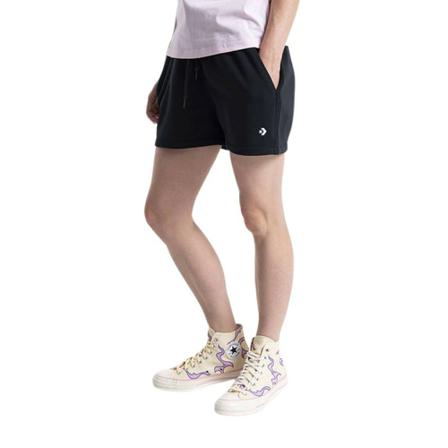 Converse, Spodenki W Athletic Specialty 10022178-A02 Czarny, Kobieta, Rozmiar: S