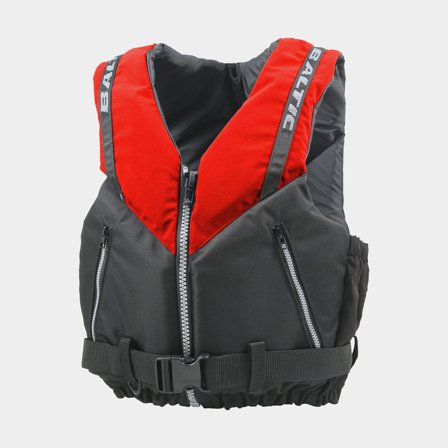 Gilet de voile Baltic Genua Pro 50N, rouge/noir, Small (40 - 50 kg)