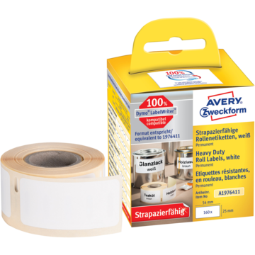 Avery Dymo Etikett 25x54 mm