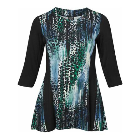 Pont Neuf Afeline Bluse Sort, Dame