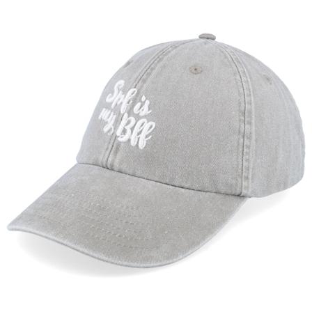 Abducted - Harmaa unconstructed Lippis - Spf Is My Bff Washed Grey Dad Cap @ Hatstore