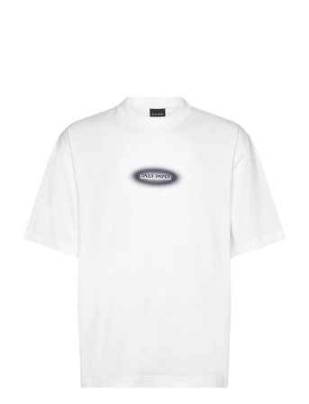 Dotted Logo T-Shirt White Daily Paper