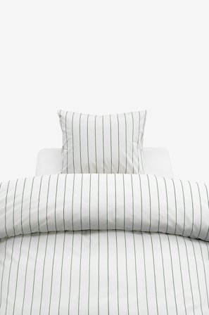 Borganäs of Sweden - Påslakanset Saga - Grön - Påslakanset - 150X210 - Från Homeroom