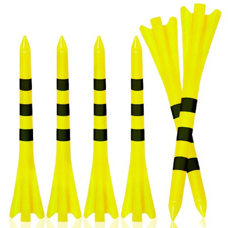 Set med 50 golfpeg, golftillbehör