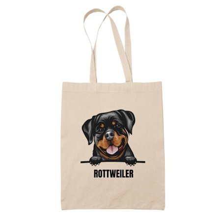 Rottweiler tygkasse hund shopping väska Tote bag