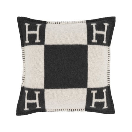 H-muotoinen tyyny pohjoismaiseen tyyliin, sohvatyyny lounastauolle, autotyyny vyötärölle ja selälle, villaneulottu tyyny - musta