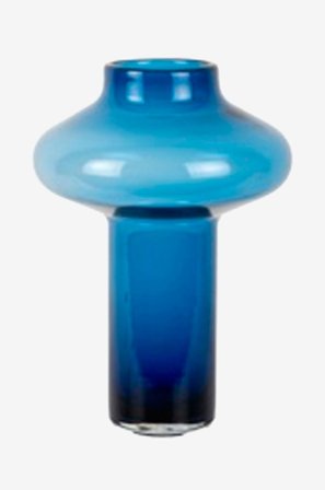 Present Time - Vase Asombroso - Blå - Krukker & vaser - Fra Homeroom