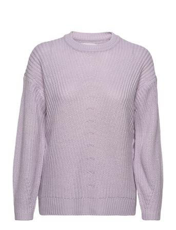 Onlnila L/S Loose Pullover Cc Knt Purple ONLY