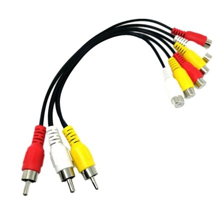 RCA-kaapeli uros-naaras, RCA-kaapeli