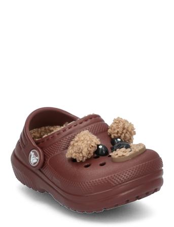 Classic Lined Iam Brownbearcgt Brown Crocs