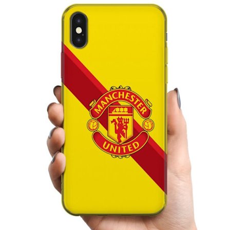 Kompatibelt Mobildeksel til Apple iPhone X Manchester United FC