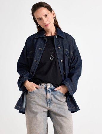 Lindex Jacket Arlene - Blue - S