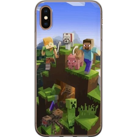Yhteensopiva Puhelinkuori Apple Apple iPhone XS MineCraft