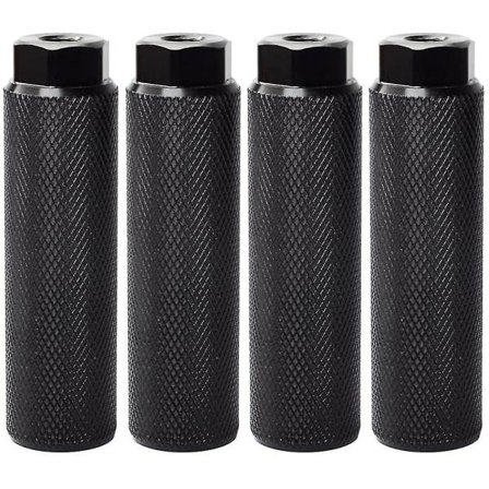 4 kpl pyörän nastat, alumiiniseos liukastumattomat lyijyjalkaiset pyöräpolkimet BMX-nastat pyöräilyyn takana