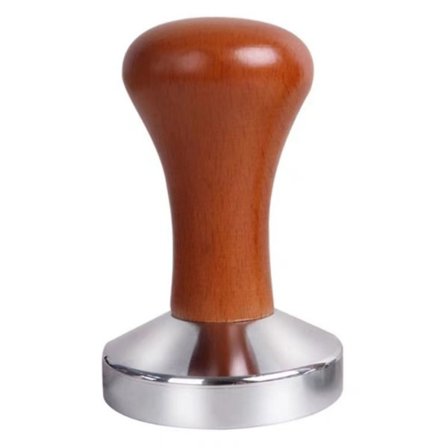 2 stk. Kaffetamper Trehåndtak Kaffepresser Flat Espresso Tamper Kaffe Kaffepulver Profesjonell Kaffelaging Til