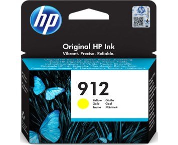 HP-912 Yellow-HP 912 Gul blekkkpatron (3YL79AE)-Printing ink, toner & paper-Blekkpatroner