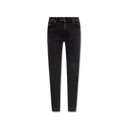 Diesel, 1983 skinny jeans Grijs, Heren, Maat:W31 L32