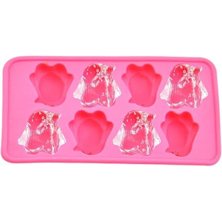 Djurisbrickor till frys,Isbrickor Djurformade - Ice Cube Maker - Silikonisbricka för hemlagat godis, choklad, ispop, iskubform för pingvinfiskben