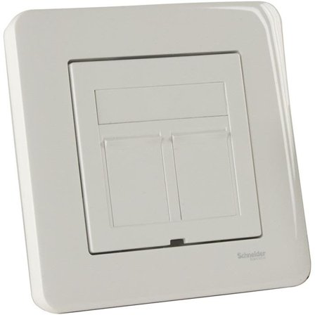 Schneider Electric Exxact Data-/telerasia uppoasennus, valkoinen, Tietokoneet & internet