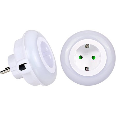 Følelsesmæssig LED-natlysstik er udstyret med dæmringsføler natlys barn