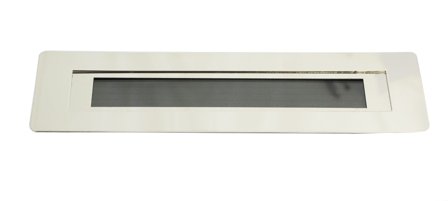 Habo 24544 Brevindkast nikkelbelagt messing, Dør- & vinduesbeslag