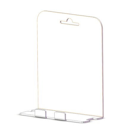 Anti-dug Brusespejl med Barberholder INGEN Boring Dugfrit Brusespejl