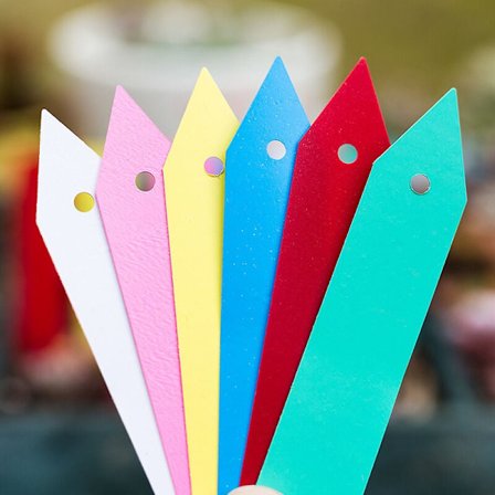 200 st Etiketter i hårdplast för växter