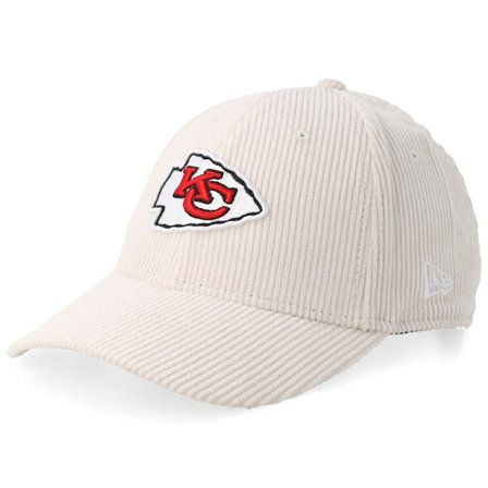 New Era - NFL Beige adjustable Casquette - Kansas City Chiefs NFL Corduroy 9FORTY M-crown Stone Adjustable @ Hatstore