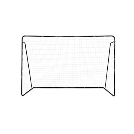 Blank fotbollsmål i galvaniserat stål, 300 x 200 x 120 cm, KLB