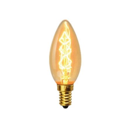 Ampoule décoart vintage flamme C35 40W E14 2350K