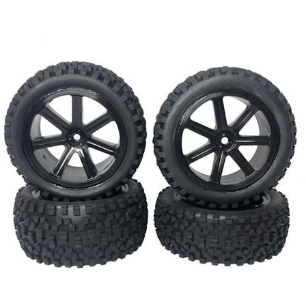 4 stk. serie store dæk, der udvider dæk, hjul til 144001 144010 124019 124018 124017 12428 1/12 1/14 fjernbetjening bilopgraderingsdele