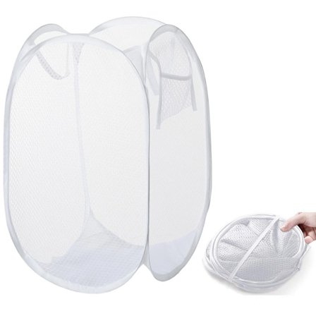 Sammenleggbar skittentøyspose 30 X 30 X 58 Cm Skittentøyskurv Skittentøyssorterer Stor skittentøyspose Skittentøysposer for vask Stor skittentøyspose 