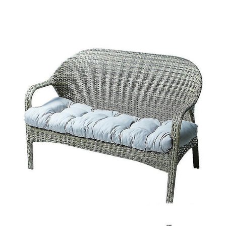 Lounger Trädgårdsmöbler Patio Lounger Bänkdyna (Pall ingår ej, endast dynor!)