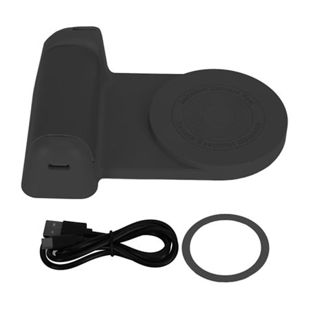 Magneettinen Kamerakahva Bluetooth-kiinnike Älypuhelimen valokuvateline Langaton kaukosäädin Musta Bluetooth-toiminnolla