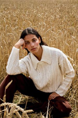 NA-KD Trend Pull En Tricot Torsadé À Col - Tricot épais - OffBlanc - X-Small