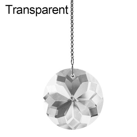 Sun Catcher Rainbow Prisme Ball TRANSPARENT TRANSPARENT