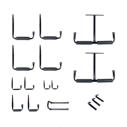 Kroksett Proworks Utility 16stk Svart