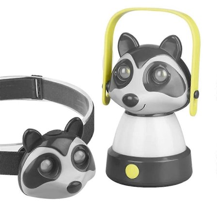 Ulkoiluun sopiva LED-telttailulamppu, Pesukarhu-telttailulamppu