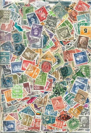 Danmark - Frimærkepakke - 1000 forskellige