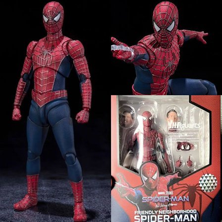 CT Factory shf Toby Spider-Man Friendly Neighbor Maguire Action Figure Boksmodell