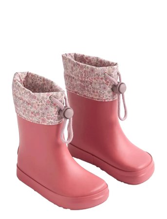 Wheat Barefoot Rubber Boot Zerro - Pink - 22